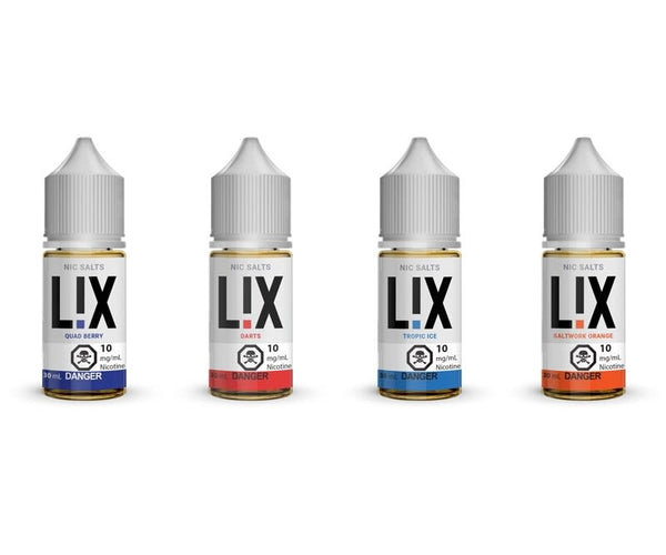 10hc vape liquade exipracy Lix salt nic e liquid premium salt nicotine vape juice — 10mg salt nicotine  – Liberty Vape