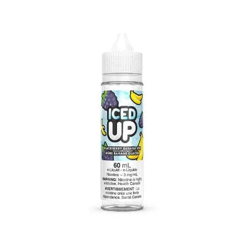 Blackberry Banana Ice - ICED UP E-Liquid - 60mL (Alberta) - Liberty Vape
