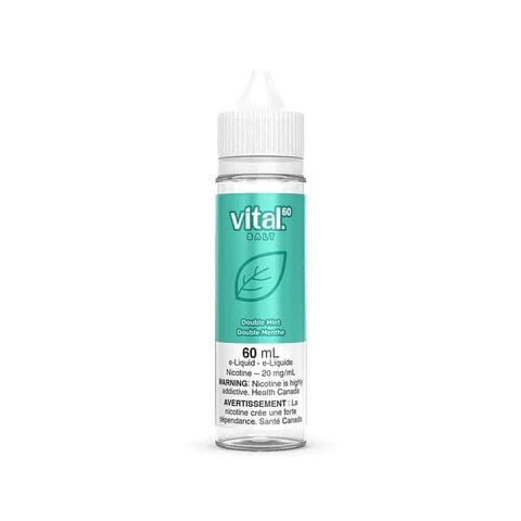 Double Mint Nic Salts - Vital 60 Salt - 60mL (Alberta) - Liberty Vape