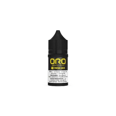 Fresa Loco Salt Nic - ORO Salts E-Liquid - 30mL - Liberty Vape
