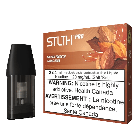 Golden Tobacco - STLTH PRO Pods - 4mL - Liberty Vape