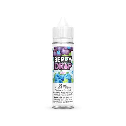Grape - Berry Drop ICE E-Liquid - 60mL (Alberta) - Liberty Vape