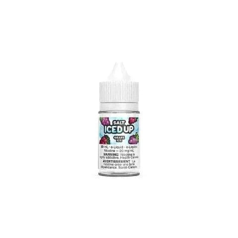 Grape Ice Nic Salt - ICED Up Salts - 30mL (Alberta) - Liberty Vape