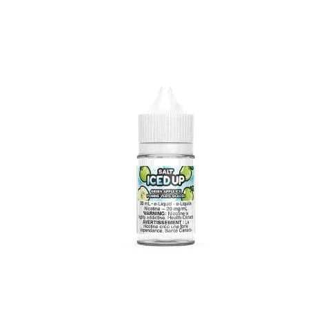 Green Apple Ice Nic Salt - ICED Up Salts - 30mL - Liberty Vape