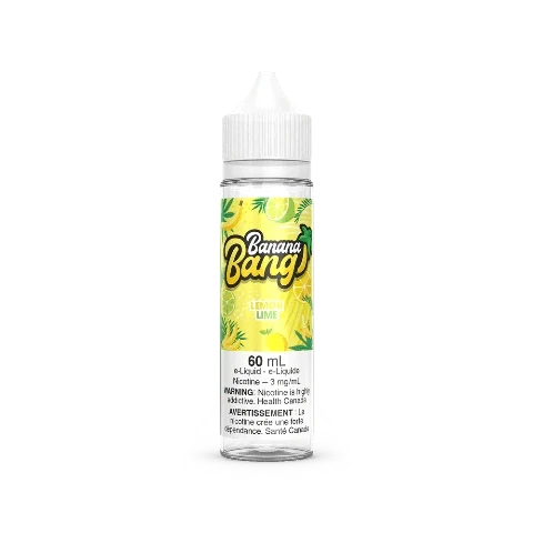 Lemon Lime - Banana Bang E-Liquid - 60mL (Alberta) - Liberty Vape