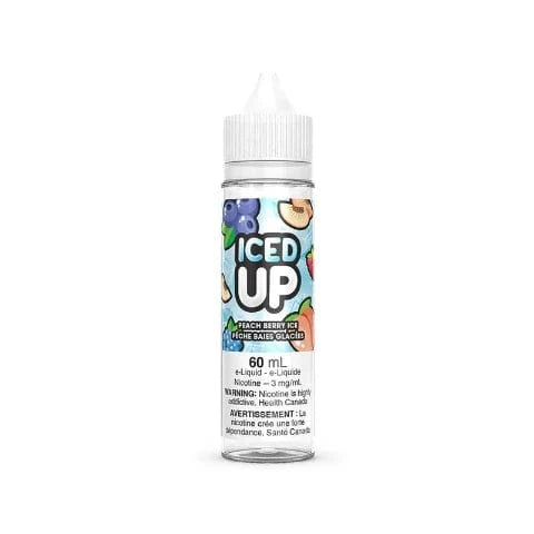 Peach Berry Ice - ICED UP E-Liquid - 60mL - Liberty Vape