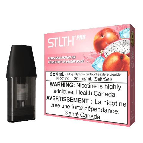 Peach Dragonfruit Ice - STLTH PRO Pods - 4mL - Liberty Vape