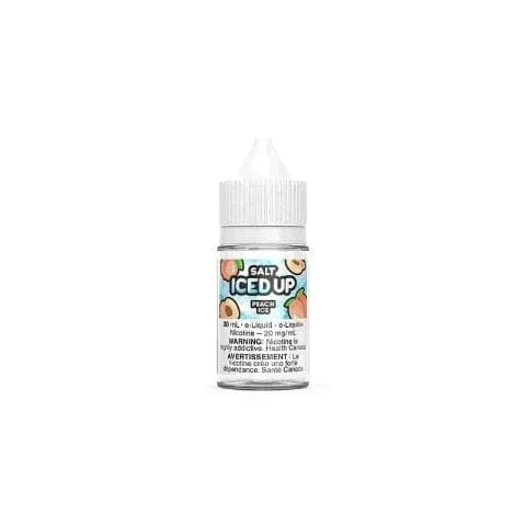 Peach Ice Nic Salt - ICED Up Salts - 30mL (Manitoba) - Liberty Vape
