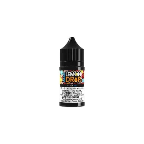 Peach ICE Nic Salt - Lemon Drop Boost Salts - 30mL - Liberty Vape