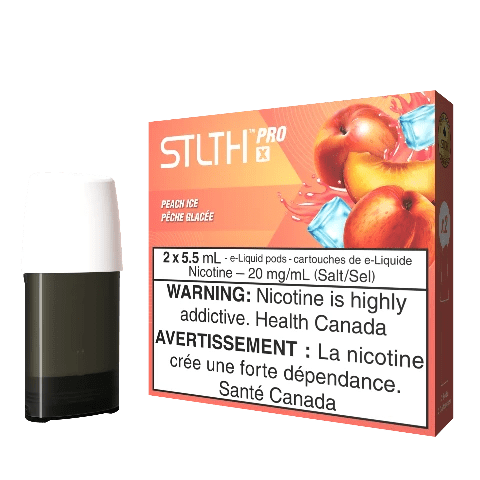 Peach Ice - STLTH PRO X Pods - 5.5mL - Liberty Vape