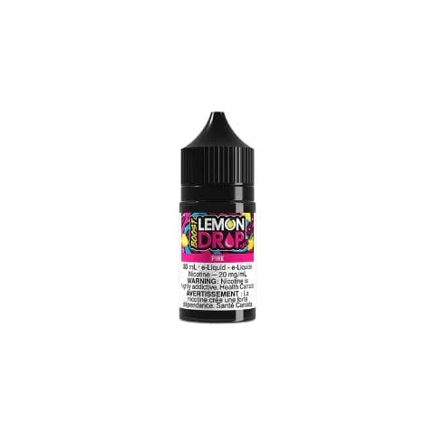 Pink Nic Salt - Lemon Drop Boost Salts - 30mL - Liberty Vape