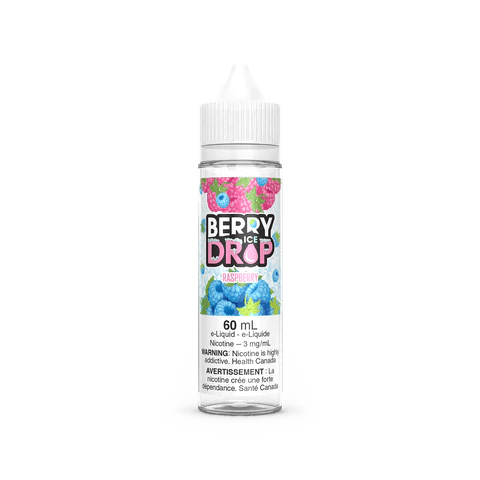 Raspberry - Berry Drop ICE E-Liquid - 60mL (Alberta) - Liberty Vape
