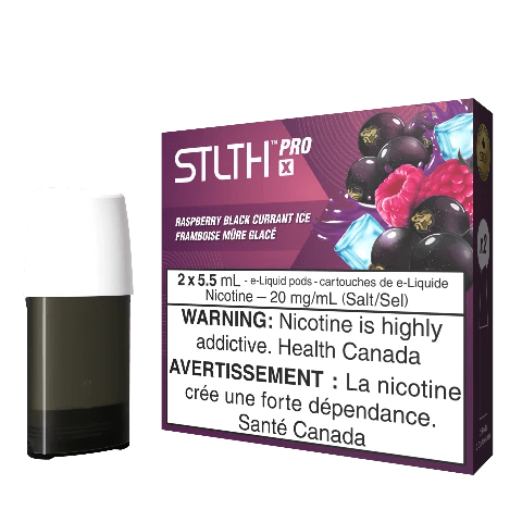 Raspberry Black Currant Ice - STLTH PRO X Pods - 5.5mL - Liberty Vape