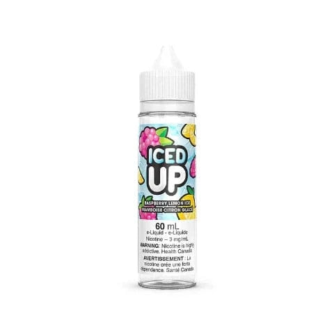 Raspberry Lemon Ice - ICED UP E-Liquid - 60mL - Liberty Vape
