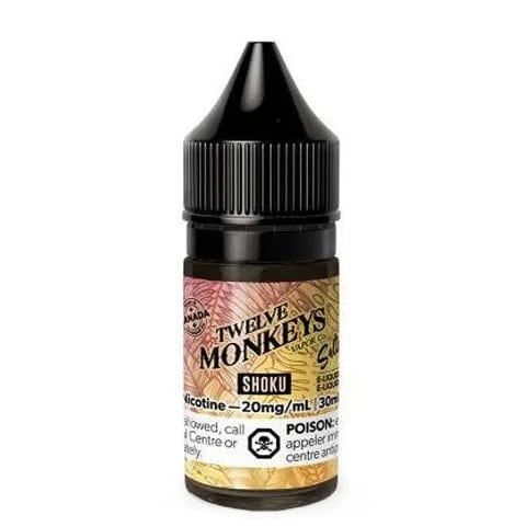 Shoku Salt Nic - Twelve Monkeys Salts - 30mL - Liberty Vape