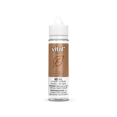 Smooth Tobacco Nic Salts - Vital 60 Salt - 60mL (Alberta) - Liberty Vape