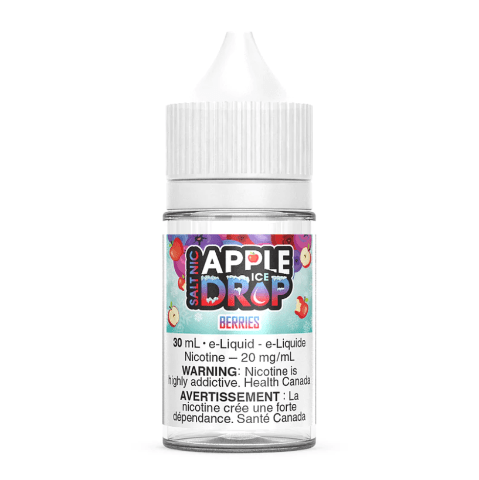 Berries Salt Nic - Apple Drop ICE Salts E-Liquid - 30mL - Liberty Vape