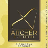 Big Banana Coconut Cheesecake - Archer Salts - 30mL - Liberty Vape