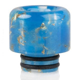 Blitz 510 Drip Tips - Gold Flaked Resin High End - Mouthpiece - Liberty Vape