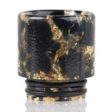 Blitz 810 Drip Tips - Gold Flaked Resin High End - Mouthpiece - Liberty Vape
