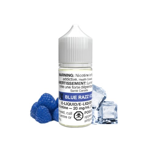 Blue Razz Iced Salt - LiX Nitro Nic Salts - 30mL - Liberty Vape