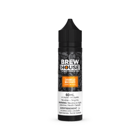 Caramello Macchiato - Brew House E-Liquid - 60mL - Liberty Vape