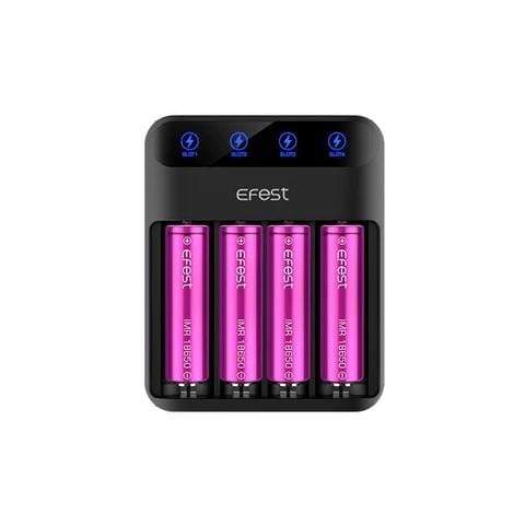 EFEST Lush Q4 4-Bay Battery Charger - Liberty Vape