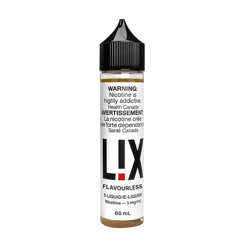 Flavourless - LiX Freebase E-Liquid - 60mL - Liberty Vape