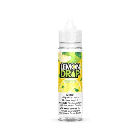 Green Apple E-Juice - Lemon Drop - 60mL - Liberty Vape