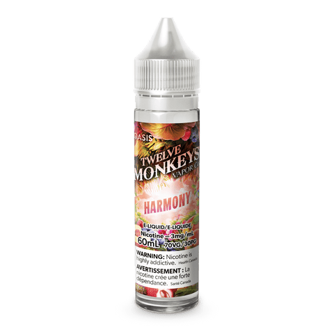 Harmony - Twelve Monkeys Oasis E-Juice - 60mL - Liberty Vape