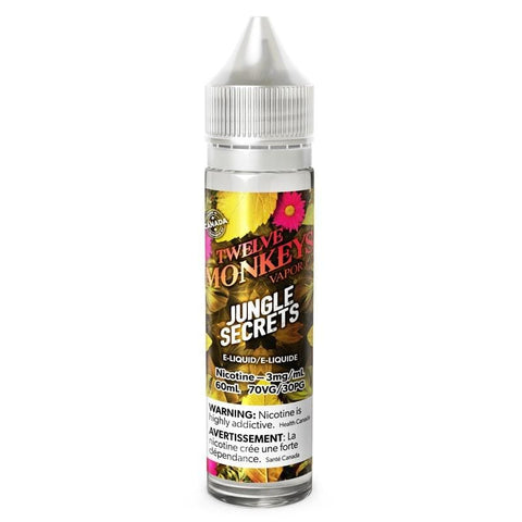 Jungle Secrets - Twelve Monkeys Vapor E-Juice - 60mL - Liberty Vape