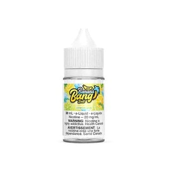 Lemon Lime Salt Nic - Banana Bang ICE Salt - 30mL - Liberty Vape