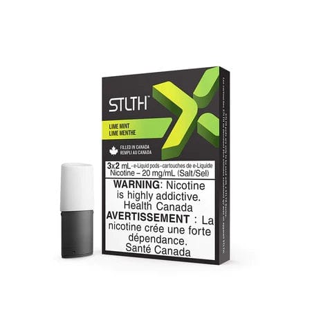 Lime Mint STLTH X - STLTH Pods - (Bold/Salt Nic) - Liberty Vape