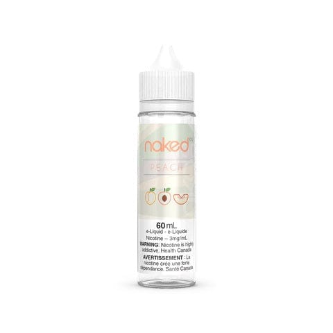 Peach (Peachy Peach) - NAKED 100 E-Liquid - 60mL | Canada – Liberty Vape