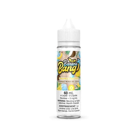 Pineapple Coconut - Banana Bang ICE E-Liquid - 60mL - Liberty Vape