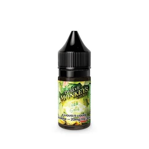 Zen Salt Nic - Twelve Monkeys Oasis Salts - 30mL - Liberty Vape