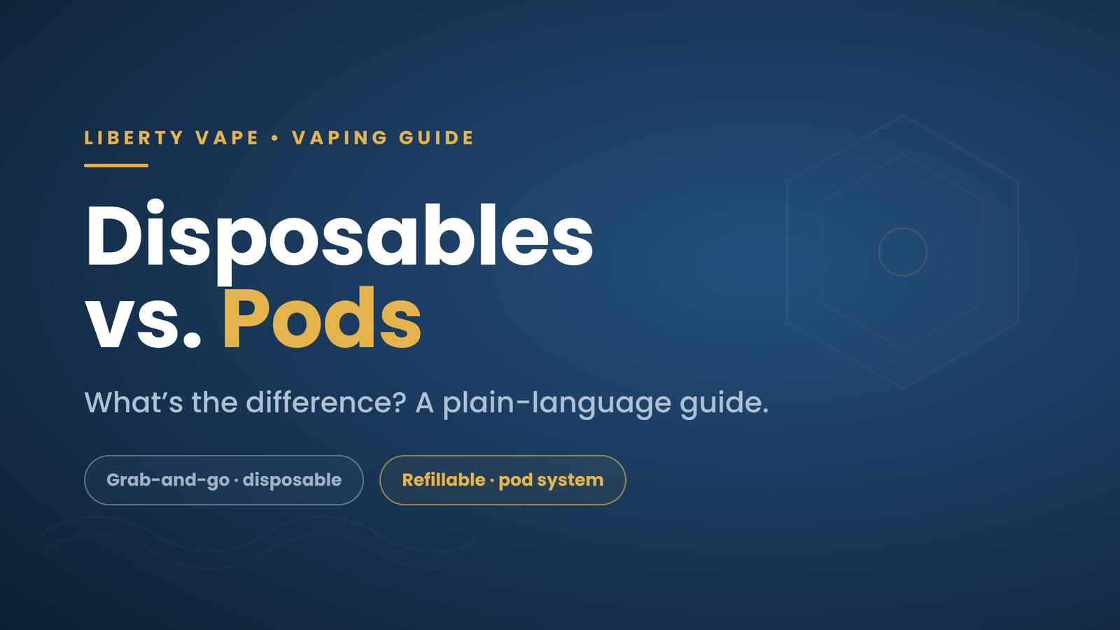 Disposables vs. Pods: What's the Difference?