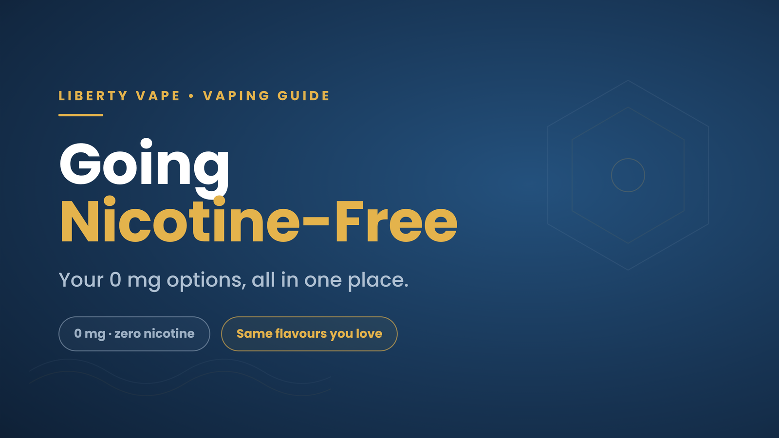 Going Nicotine-Free: Your 0mg Options at Liberty Vape