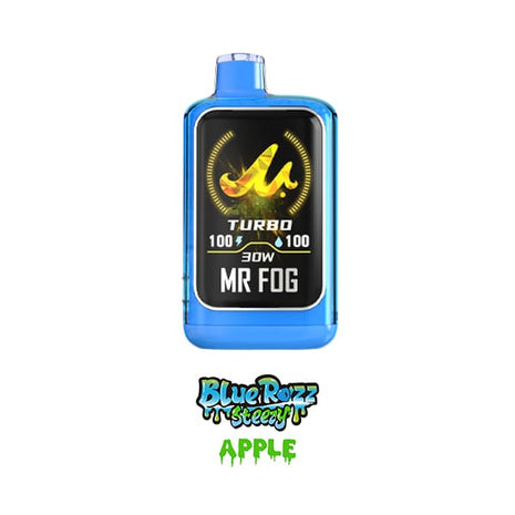 MR FOG NOVA 36K Disposable Vape - 36000 Puffs - 20mL - Blue Razz Steezy Apple
