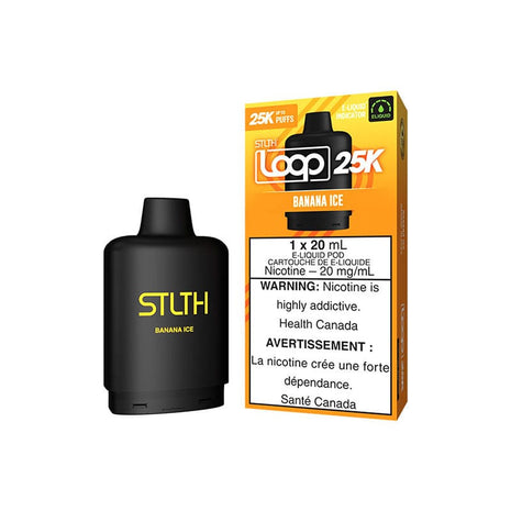 STLTH Loop 25K Pod Pack - Banana Ice