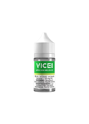 Vice Salt Nicotine E-liquid - All Flavours - 30mL - Apple Kiwi Melon Ice