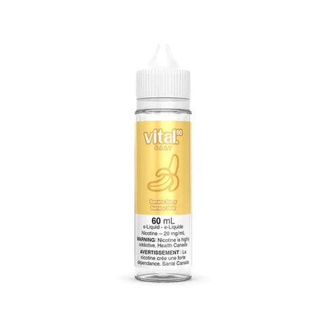 Banana Berry Nic Salts - Vital 60 Salt - 60mL - Liberty Vape