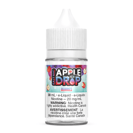 Berries Salt Nic - Apple Drop ICE Salts - 30mL - Liberty Vape