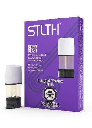 Berry Blast - STLTH Pods - (Bold/Salt Nic) - Liberty Vape