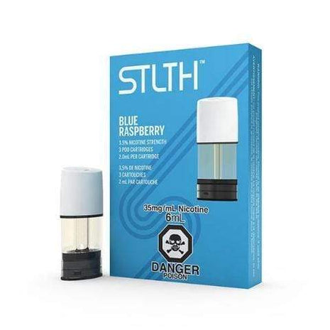 Blue Raspberry - STLTH Pods - (Bold/Salt Nic) - Liberty Vape
