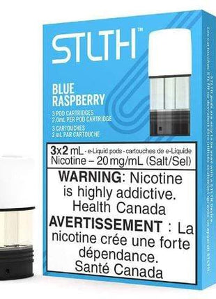 Blue Raspberry - STLTH Pods - (Bold/Salt Nic) - Liberty Vape
