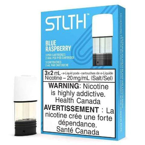 Blue Raspberry - STLTH Pods - (Bold/Salt Nic) - Liberty Vape