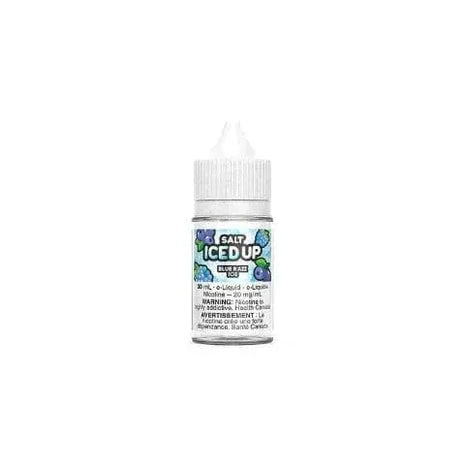 Blue Razz Ice Nic Salt - ICED Up Salts - 30mL - Liberty Vape