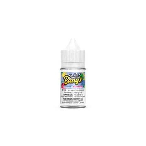 Blueberry Raspberry Salt Nic - Banana Bang Salt - 30mL - Liberty Vape