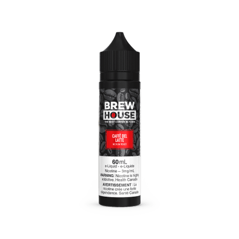 Caffe Del Latte - Brew House E-Liquid - 60mL - Liberty Vape